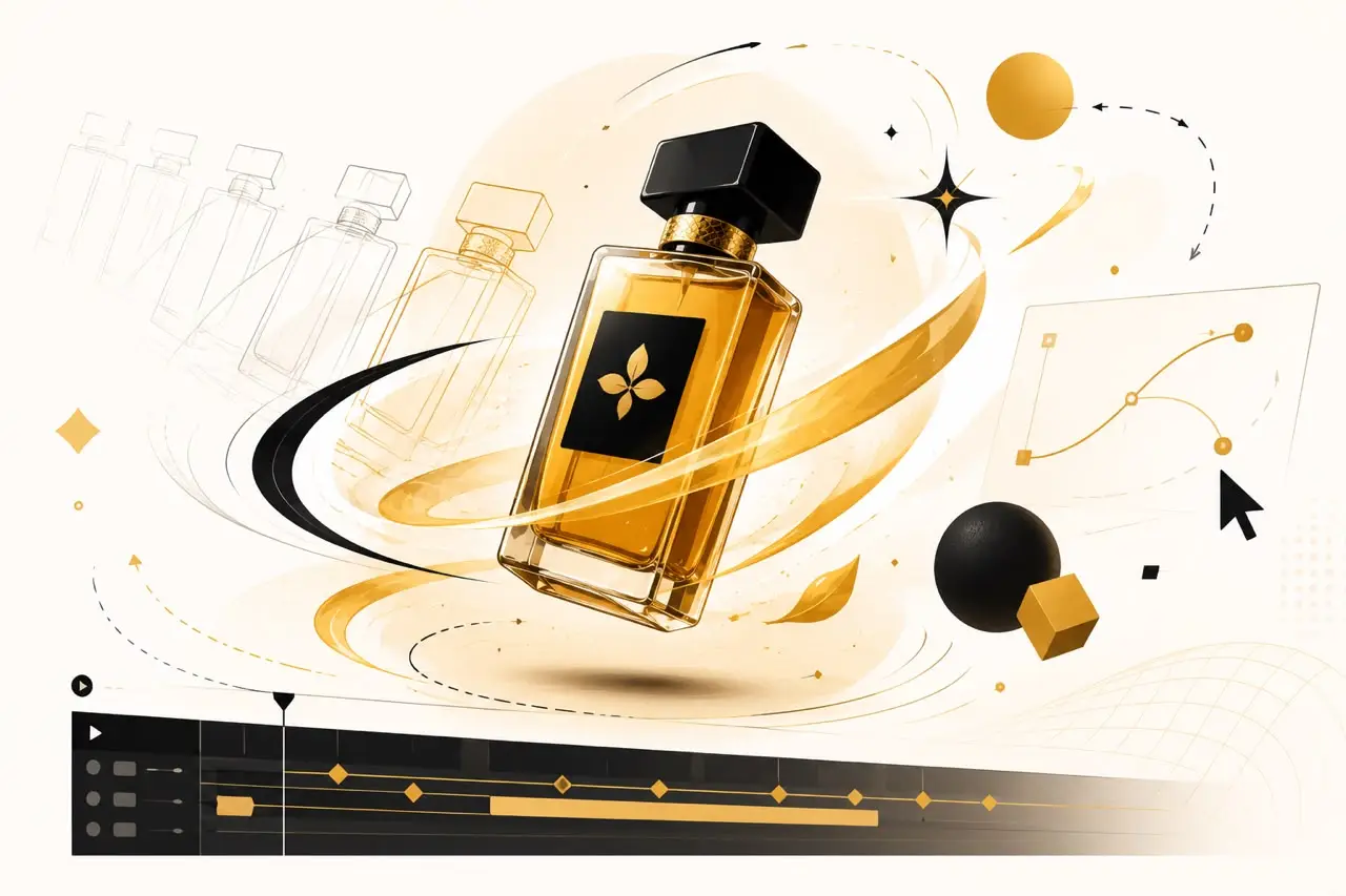 Commercial animation illustration