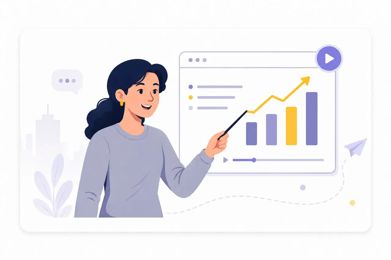 Explainer video illustration