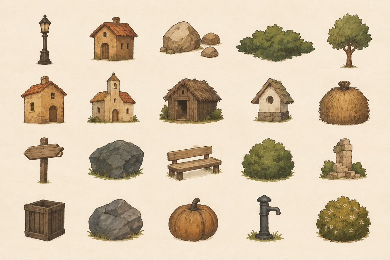 Illustration and Asset Preparation