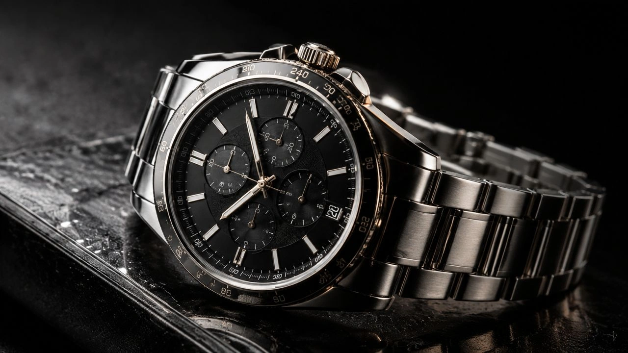 Photorealistic 3D watch animation