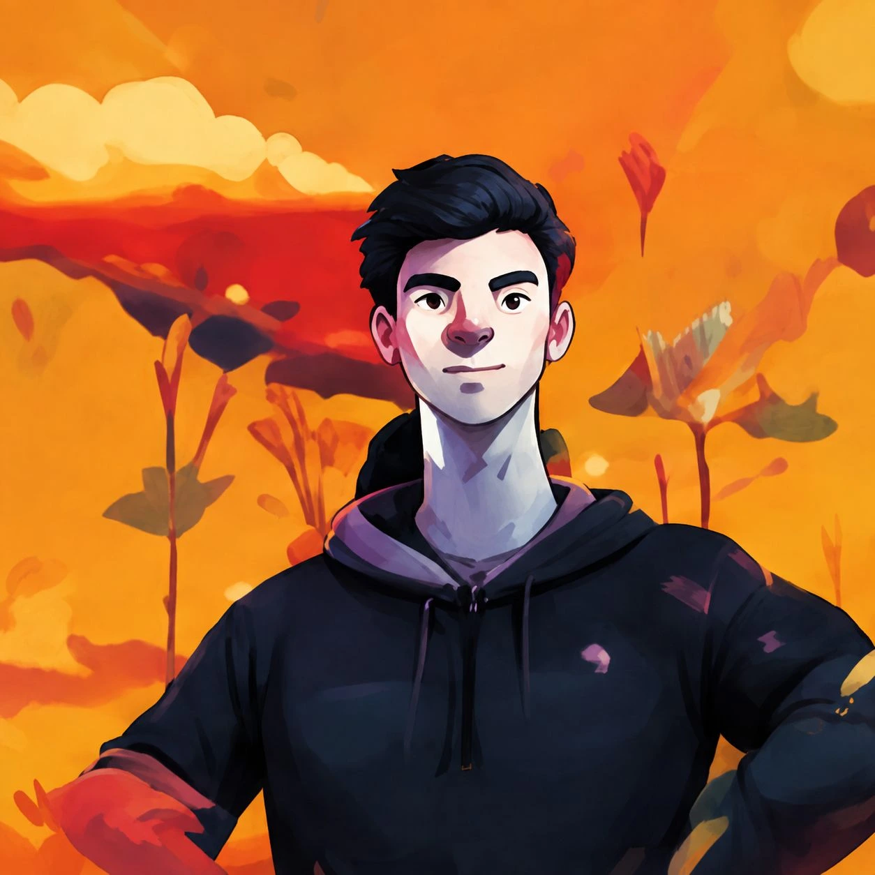 Colourful 2D commercial animation example