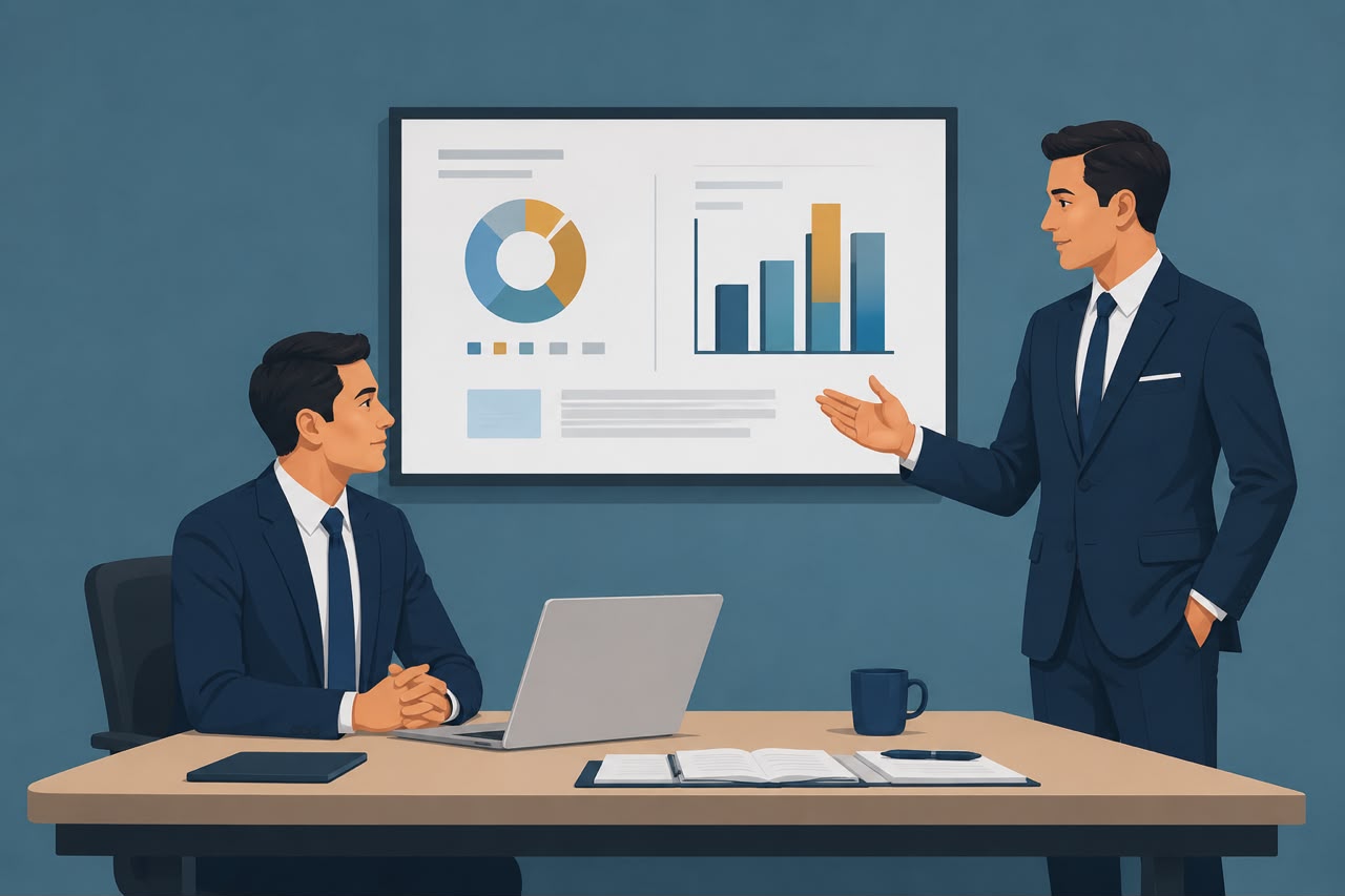 Two-dimensional corporate animation