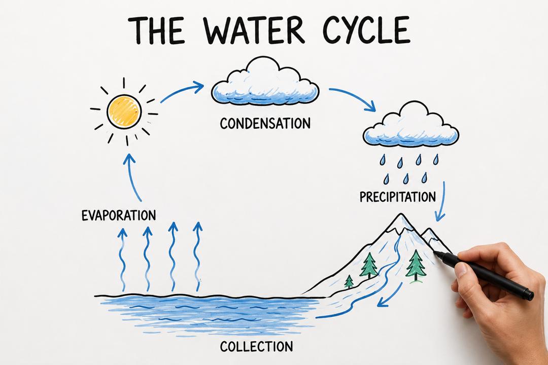 Whiteboard and diagram-led educational animation