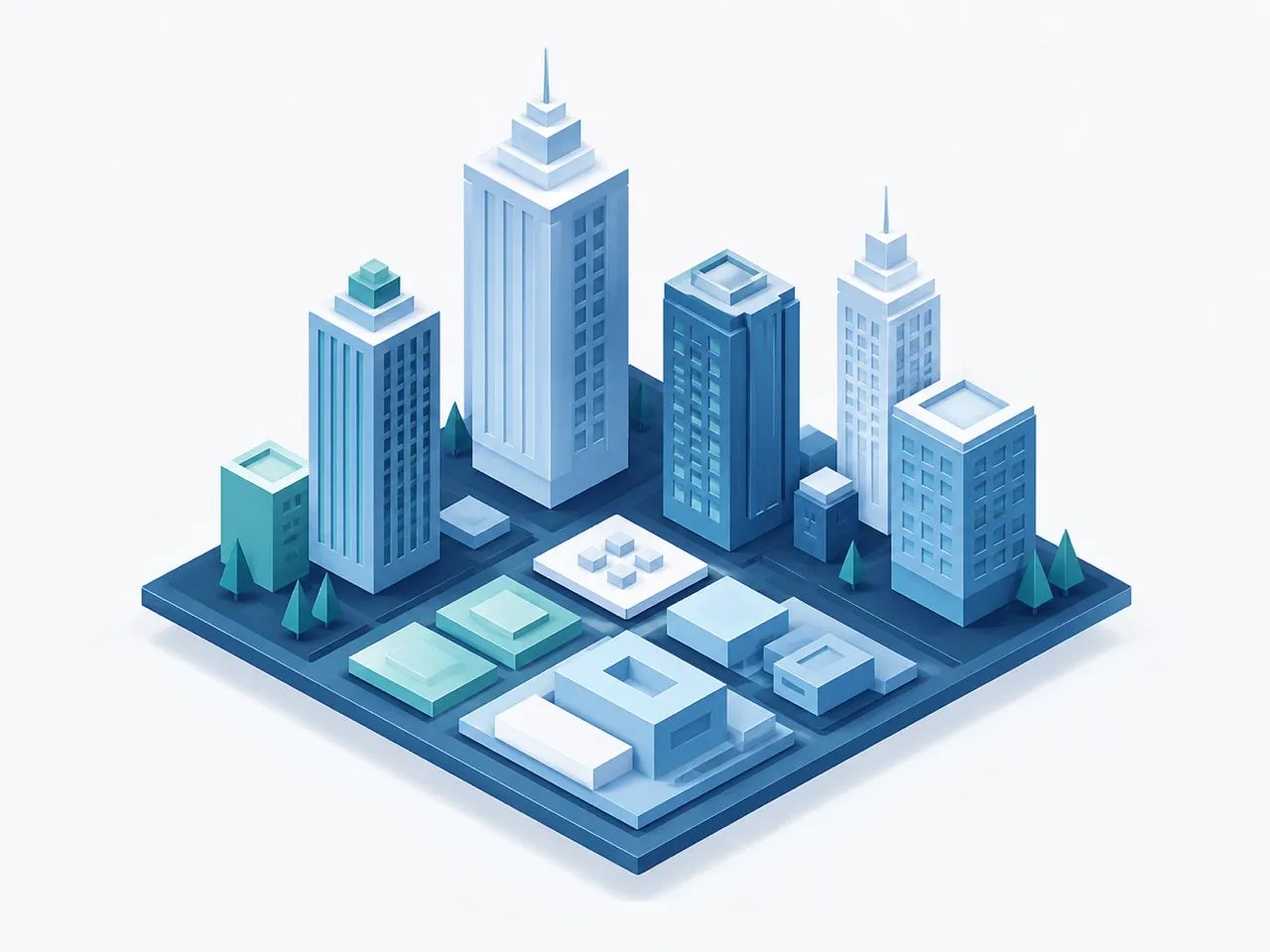 Example of an isometric explainer animation