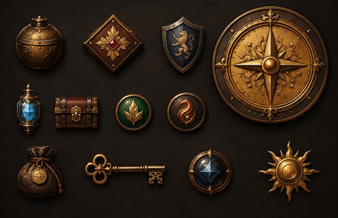2D game assets