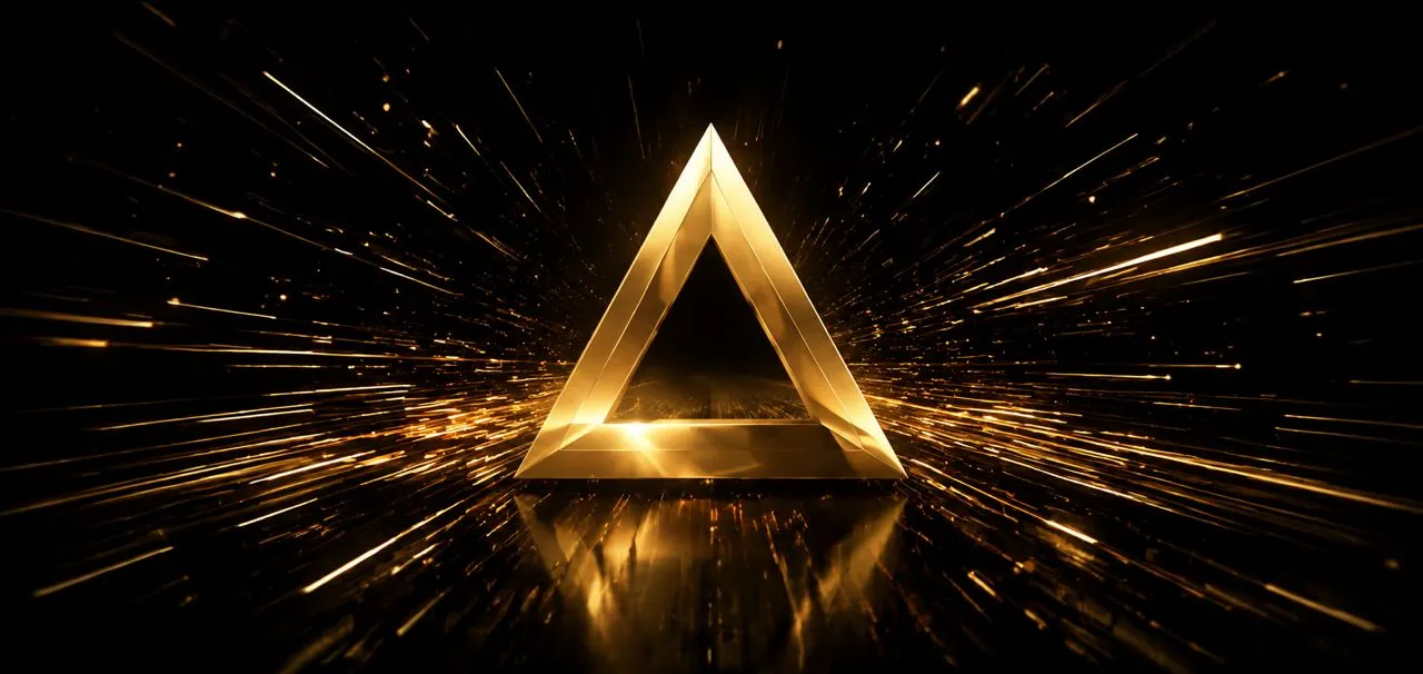 Premium golden logo reveal created by Edrose Commercials