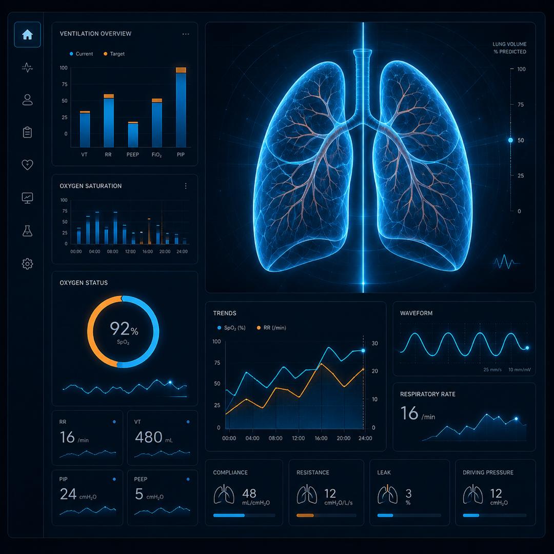 Medical data and user interface motion graphics