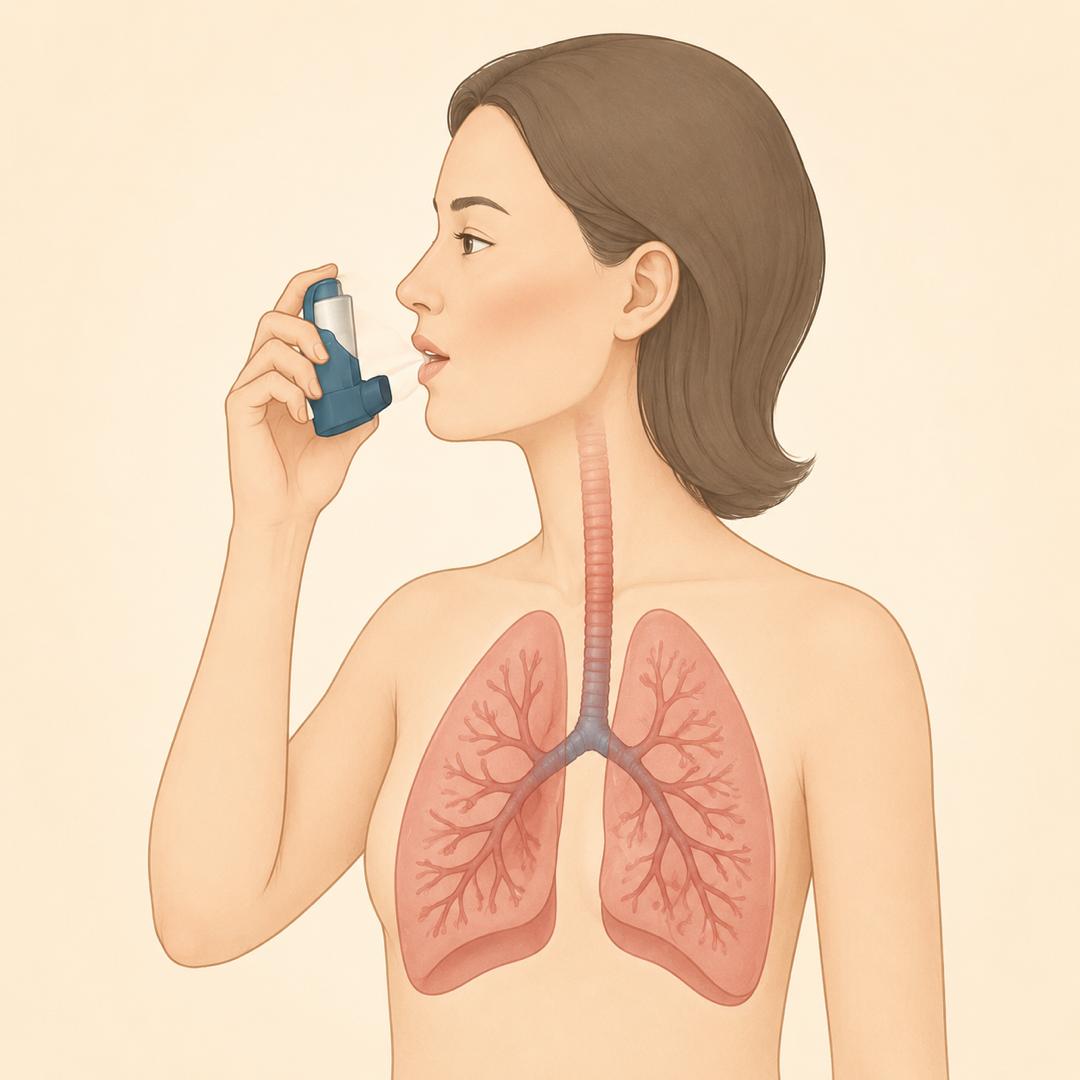 Two-dimensional patient education illustration