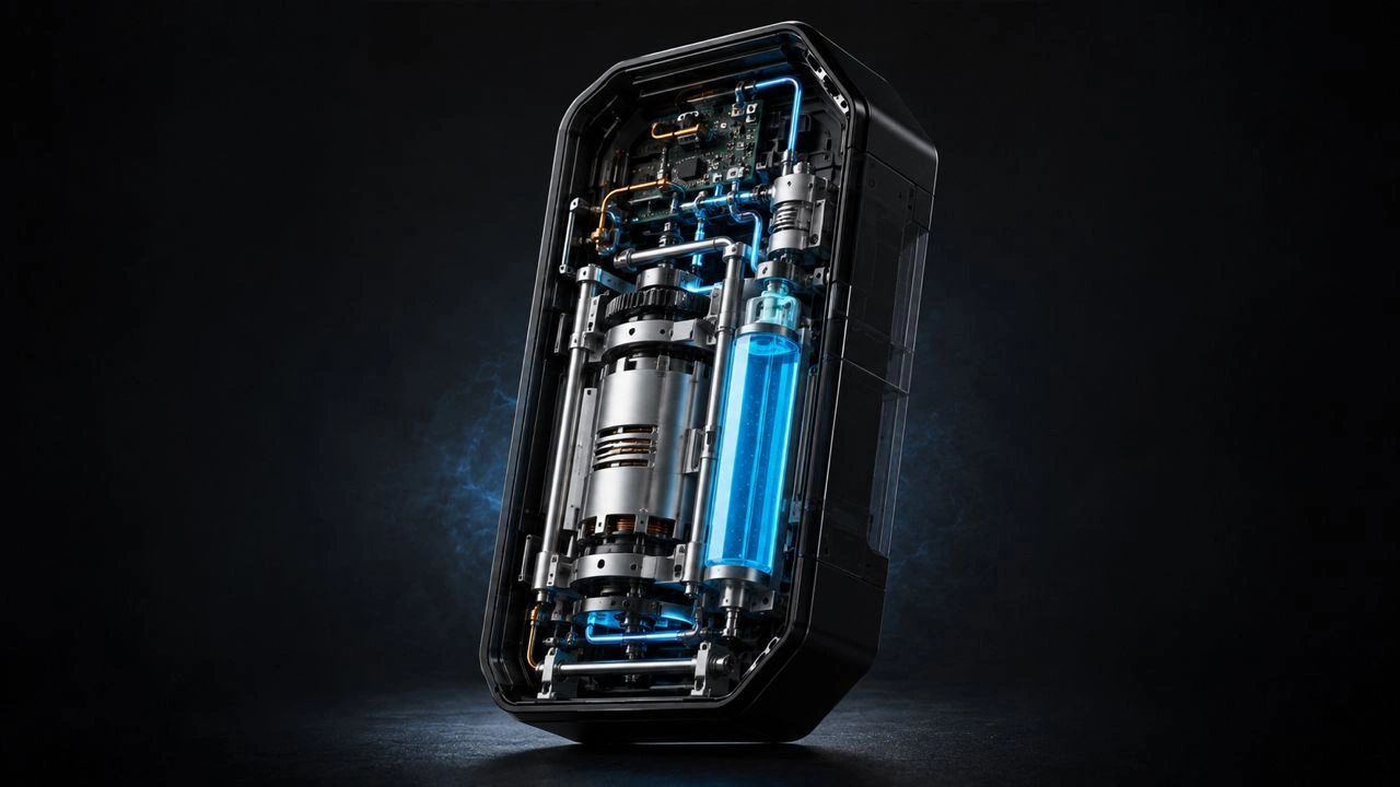Technical product cutaway