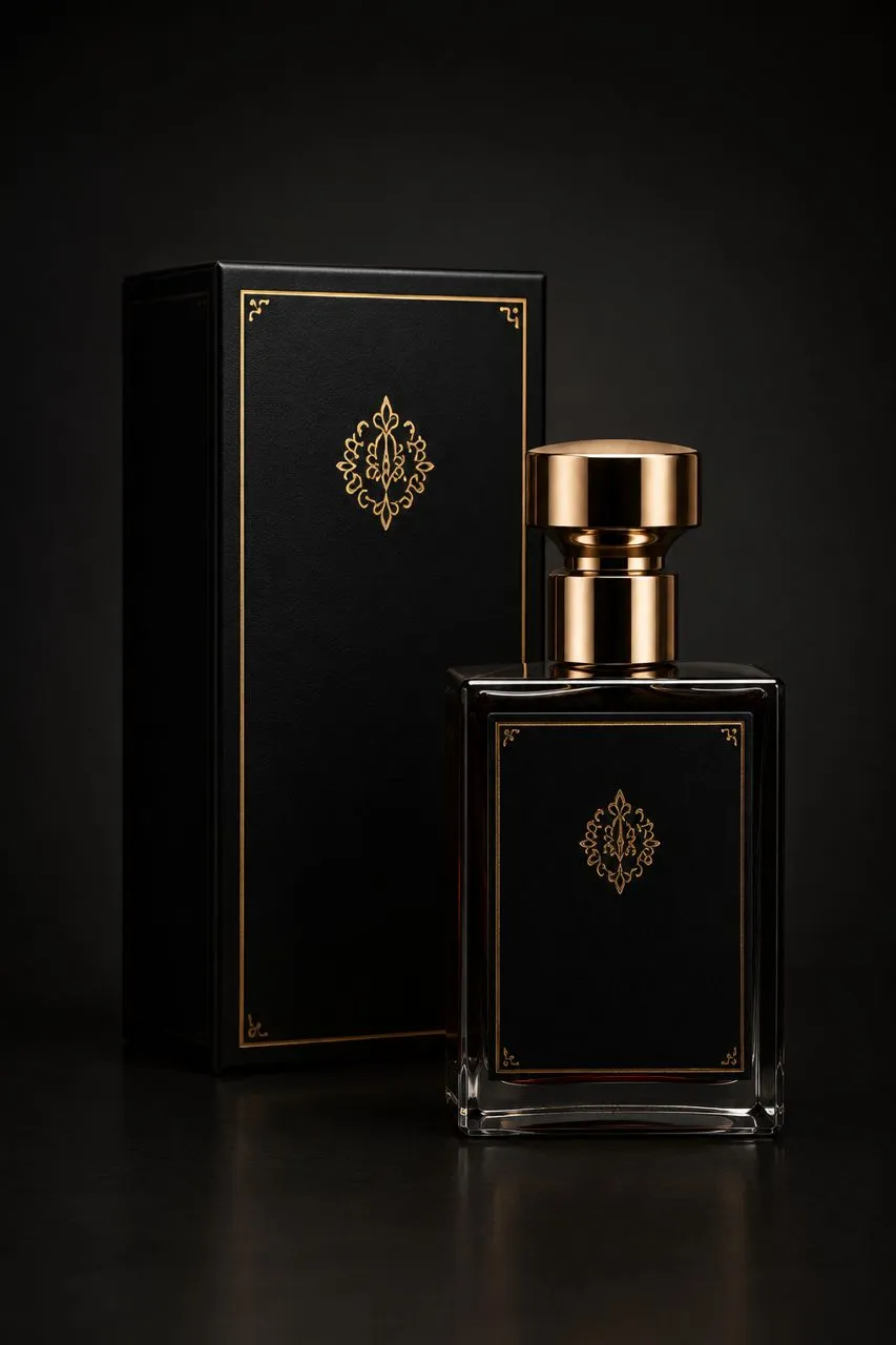 Luxury fragrance packaging visualisation