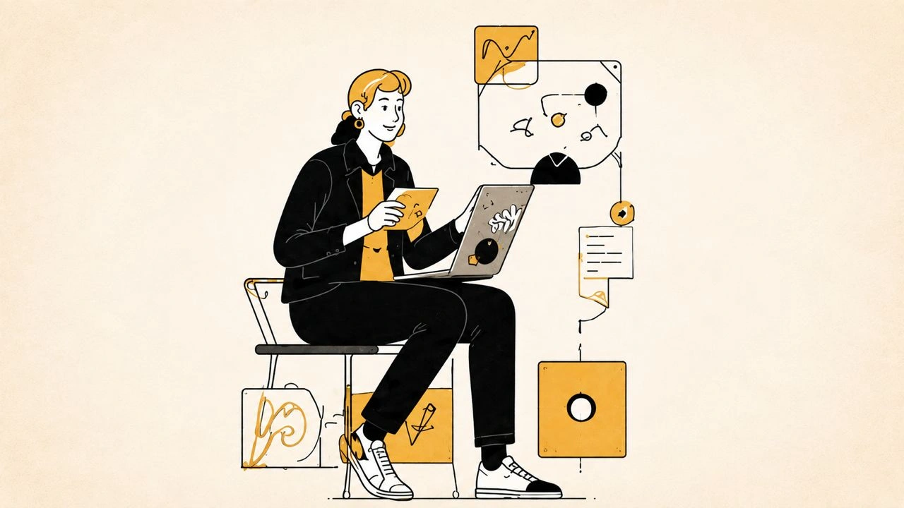 Example of 2D motion design