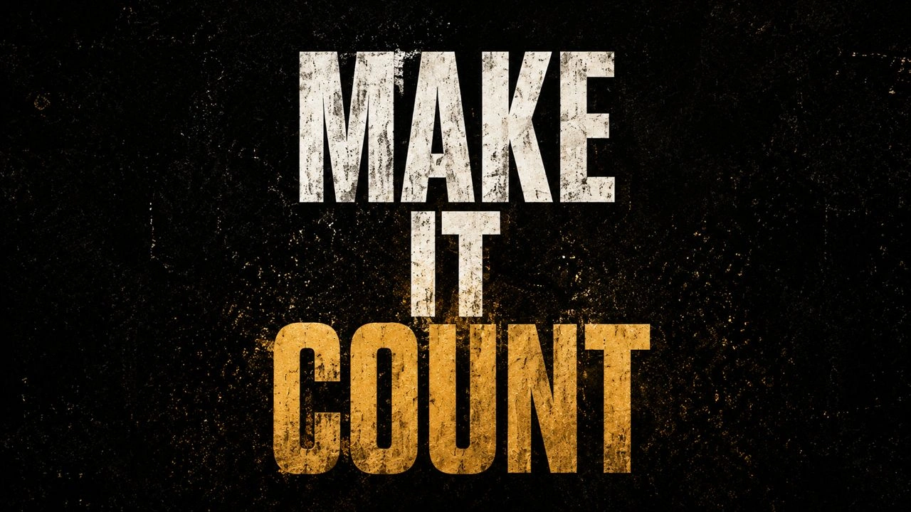 Example of animated typography