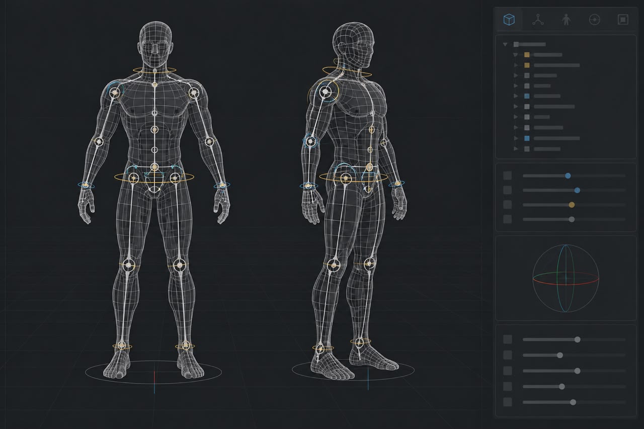 Designed production assets