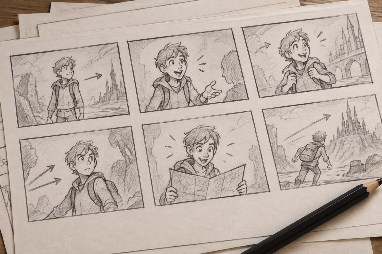Storyboard handoff